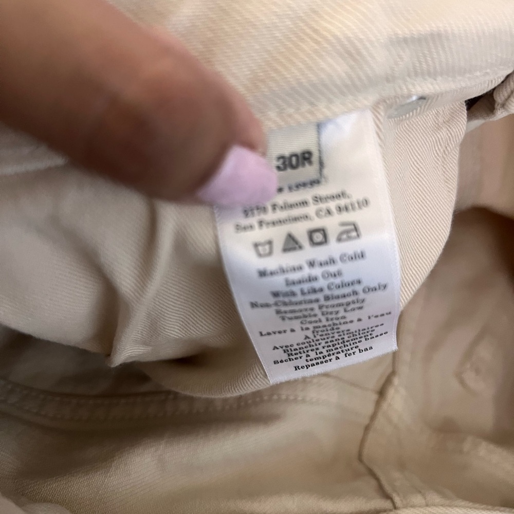 EVERLANE THE LONG A-LINE DENIM SHORT - Picture 6 of 7